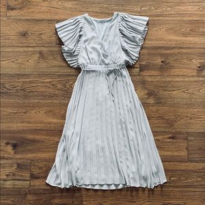 Soft grey knee length dress!